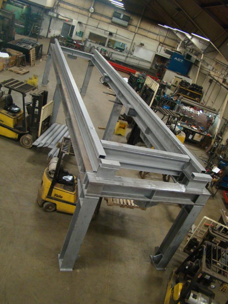 Milwaukee Custom Metal Structural Steel Fabrication for Mezzanines and Buildings